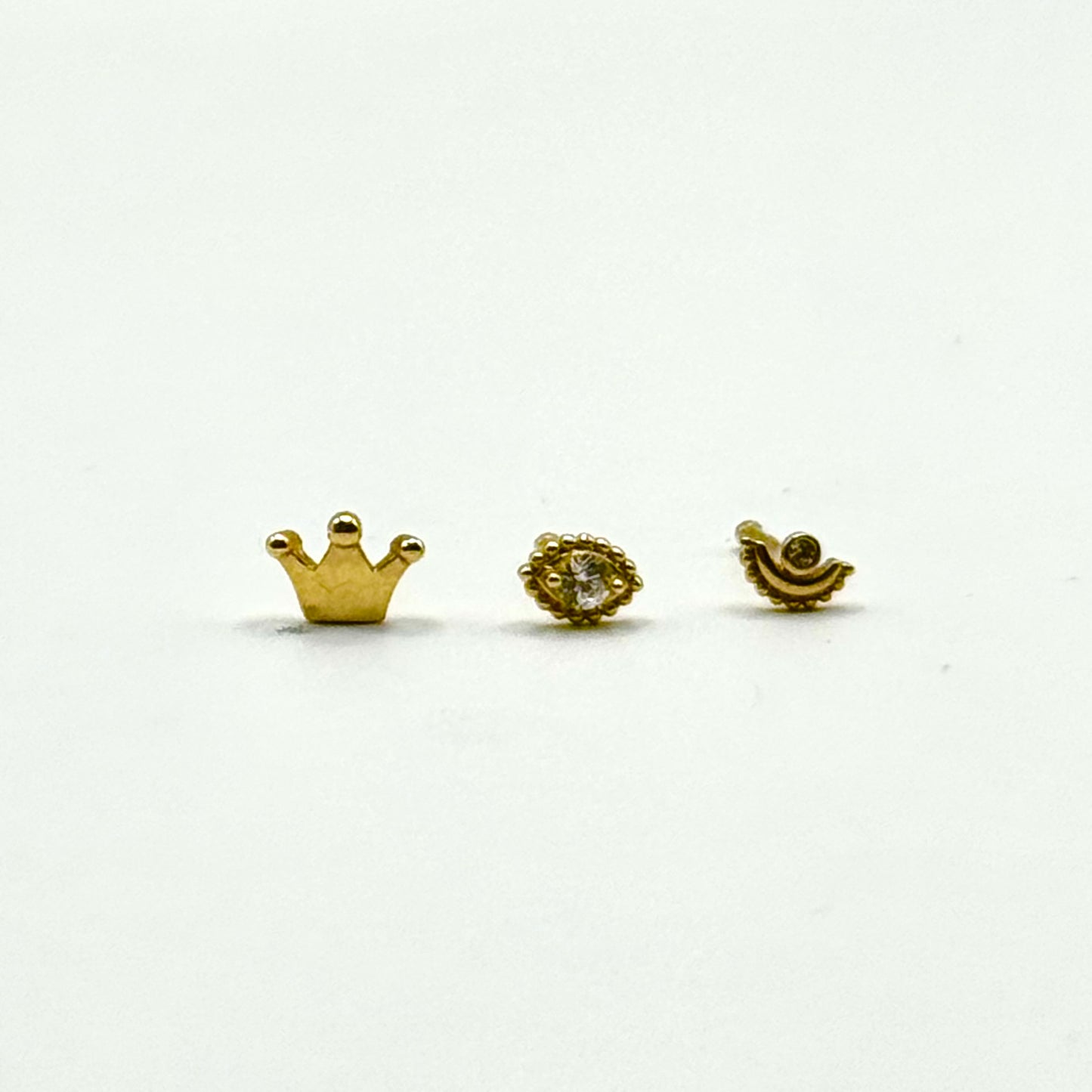 14k Gold Nose pins