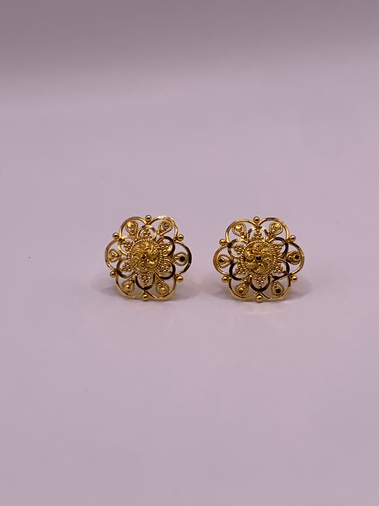 22k Gold Earrings