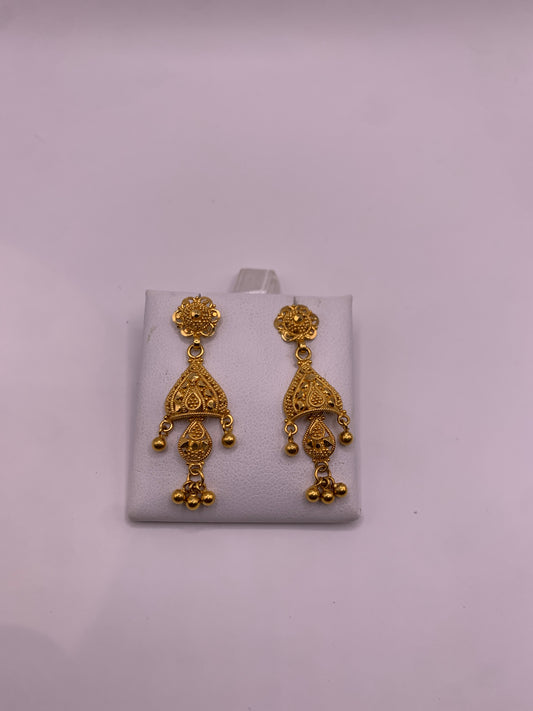 22k Gold Earrings