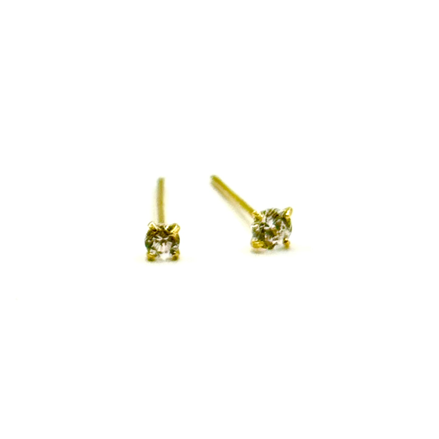 14k Gold Nose pins