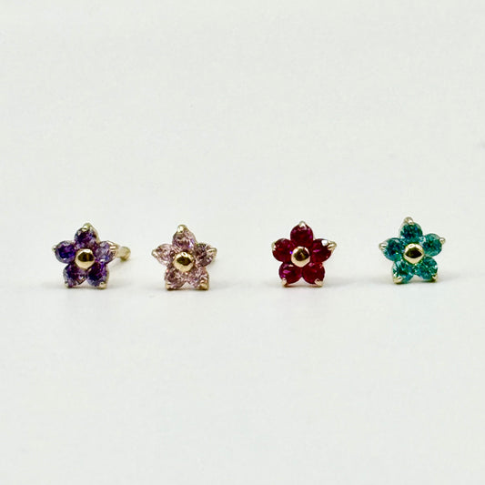 14k Gold Nose pins