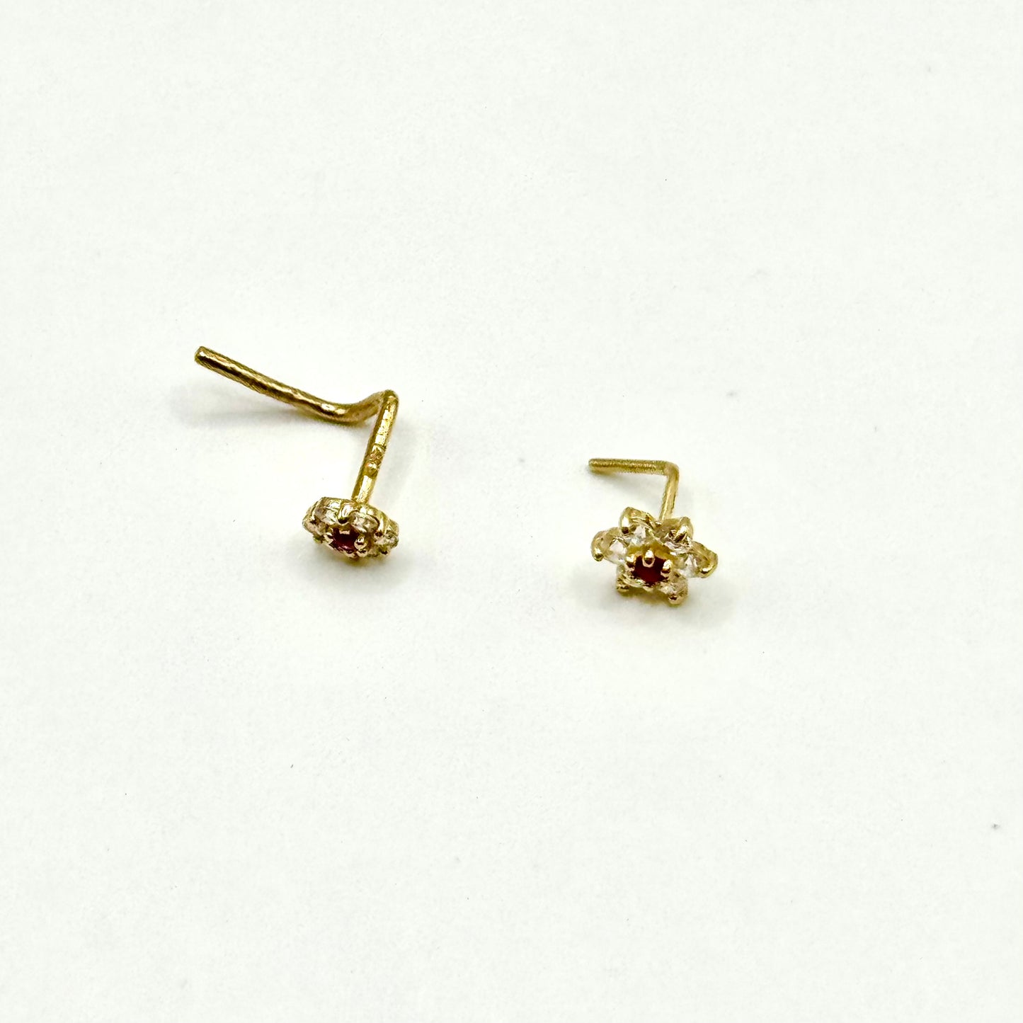 14k Gold Nose pins