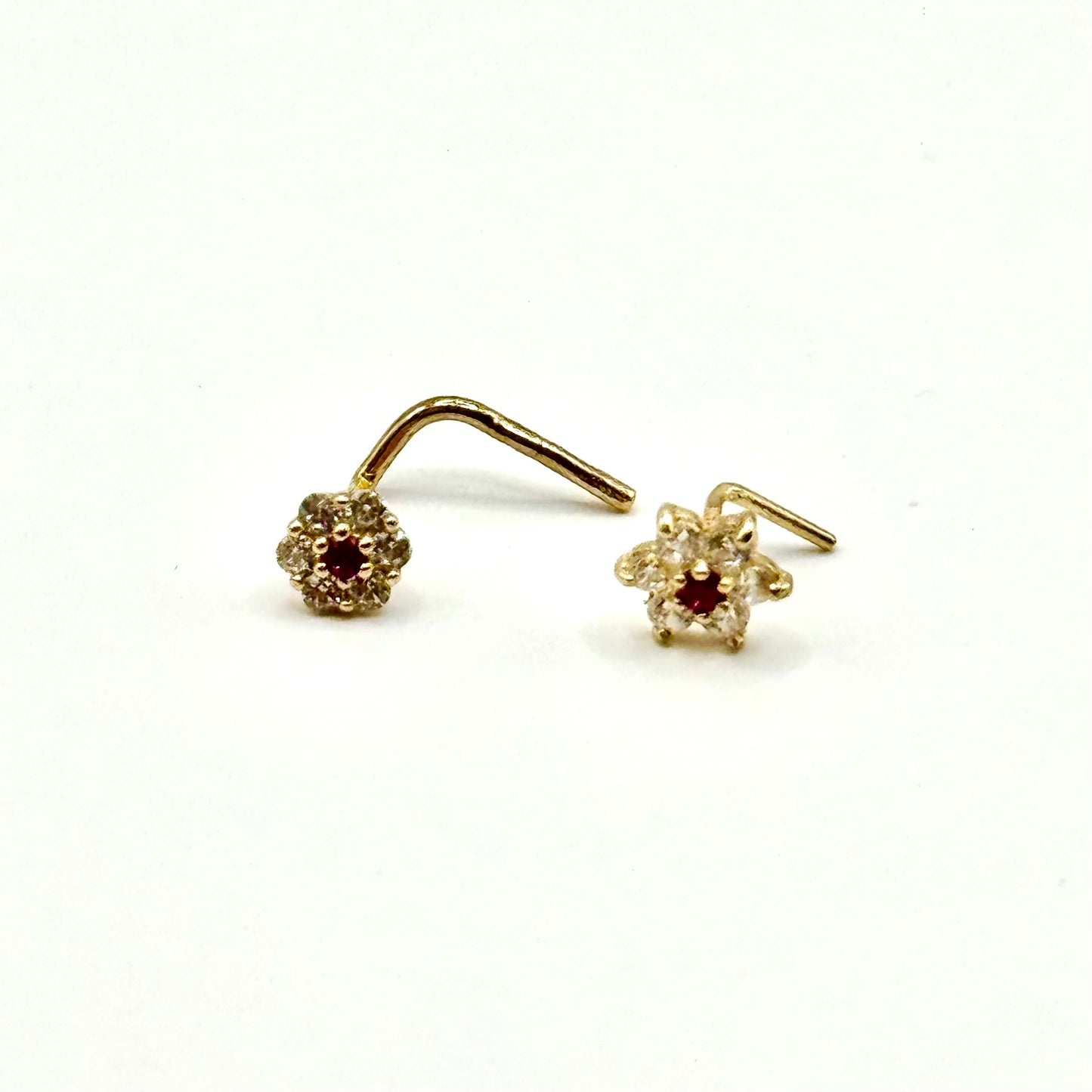 14k Gold Nose pins