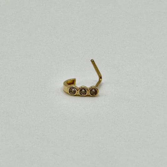 14k Gold Nose pins