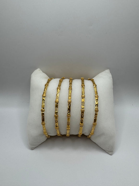 21k Gold Bangles